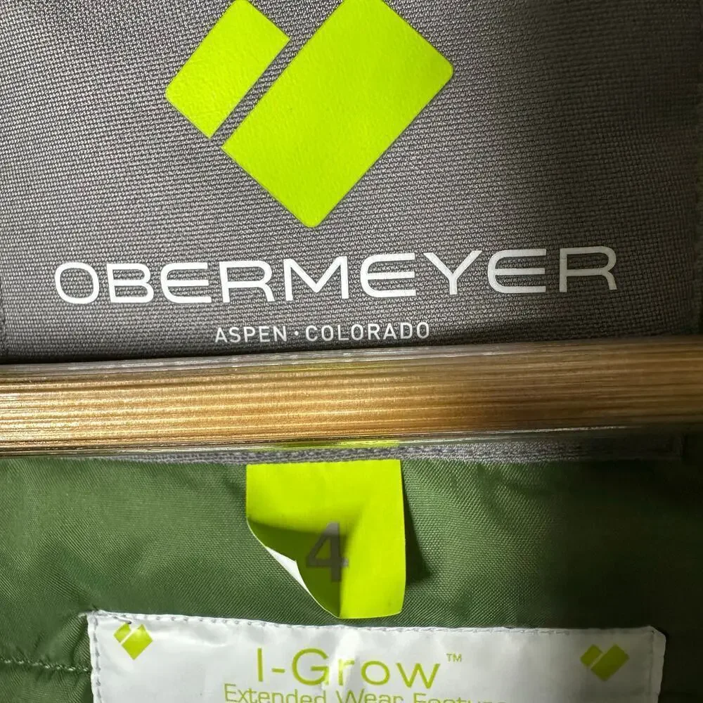 Obermeyer Ashor Kid's Winter Jacket Size 4 In the Wild